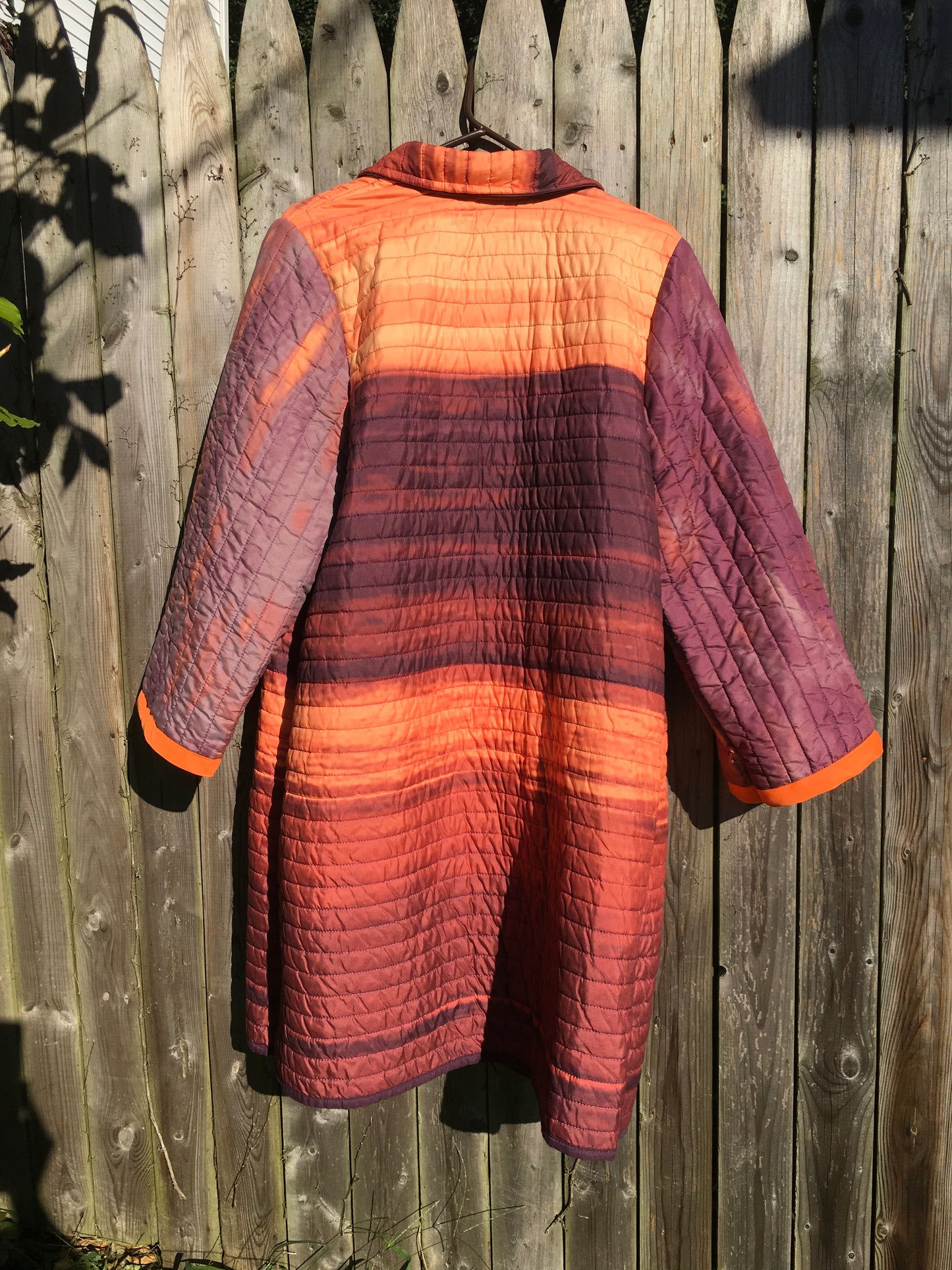 quilted sunset coat