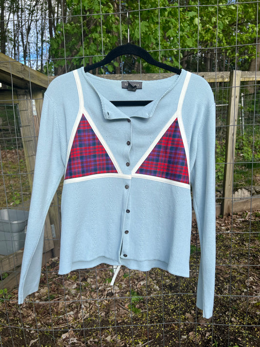 Mixed berry bra top